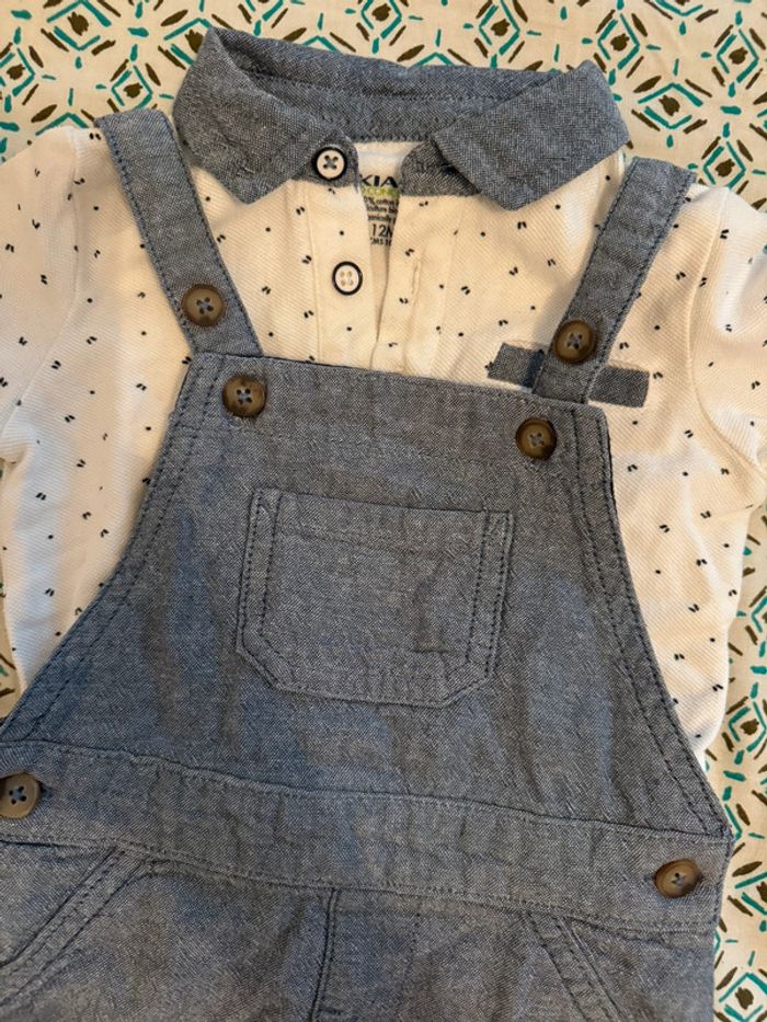 Ensemble salopette + polo - photo numéro 2