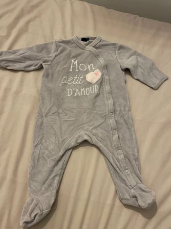 Pyjama petit cœur d’amour