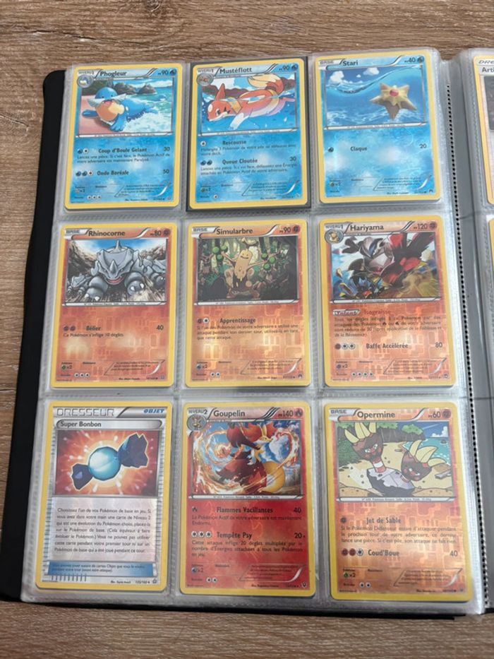 Cartes pokemon reverse ancienne noir blanc xy - photo numéro 9