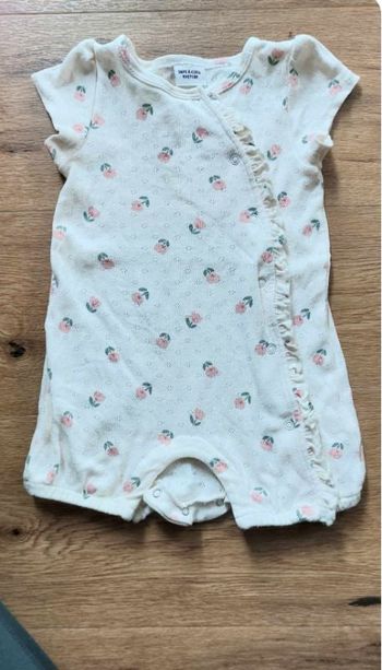 Pyjama 1 pièce short 9 mois