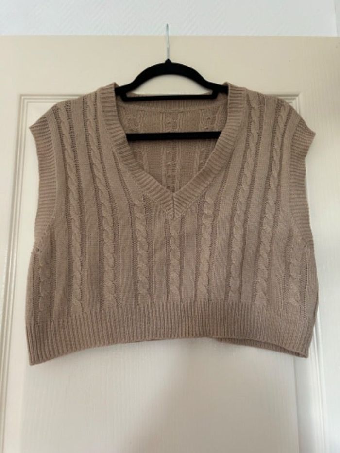 Pull sans manches
