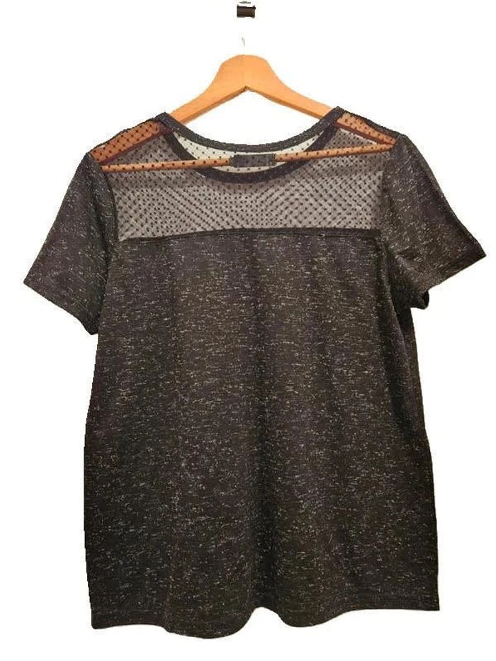 Tee-shirt Noir Deluxe 38/M - photo numéro 3