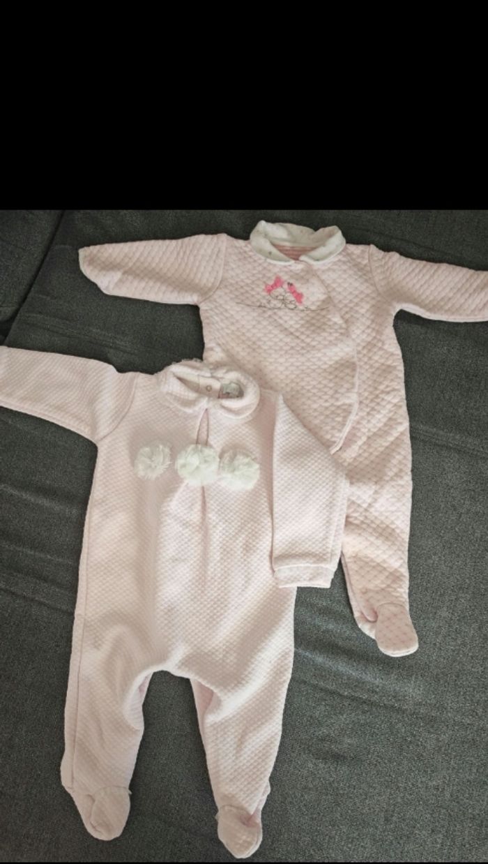 Lot de 2 grenouillères