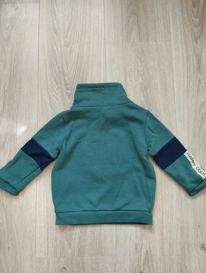 Ensemble jogging mignon 12 mois garçon In Extenso vert - photo numéro 6