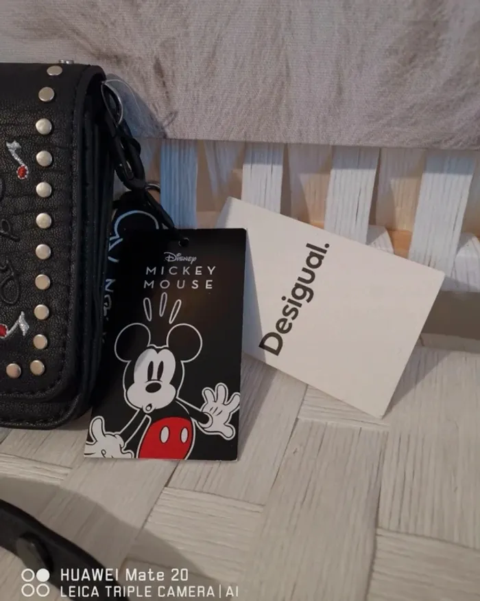 💕Jolie Mini Sac bandoulière Desigual x Mickey Mouse – Édition Disney femme 💕 - photo numéro 5