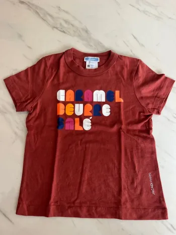Tee-shirts Jacadi caramel au beurre salé 3 ans