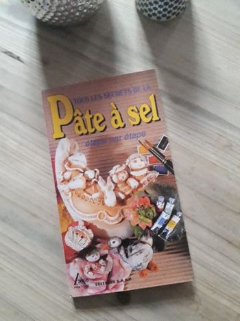 Livre Tous les secrets de la pâte à sel - Editions SAEP