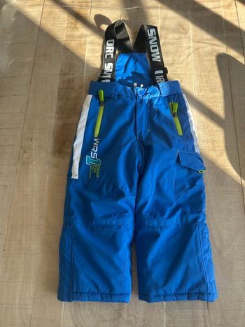 Pantalon de ski bleu 