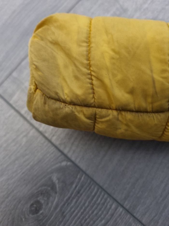 ​Doudoune Réversible Bébé Garçon Taille 12 mois Jaune et Marine Mini Boy Tape a l oeil Tres Bonne  Etat - photo numéro 4