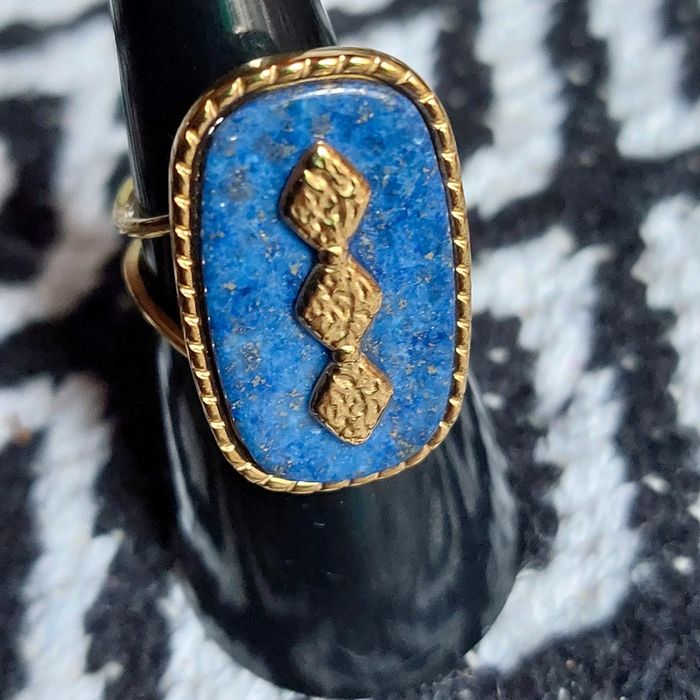 Jolie bague neuve Bohm acier