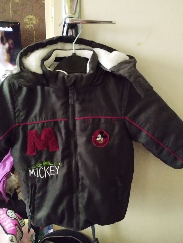 Blouson hiver garçon Mickey 9m - photo numéro 4