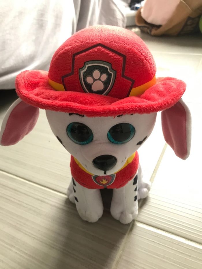 Peluche marcus pat patrouille
