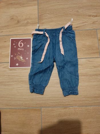 Pantalon fin smoké 6 mois