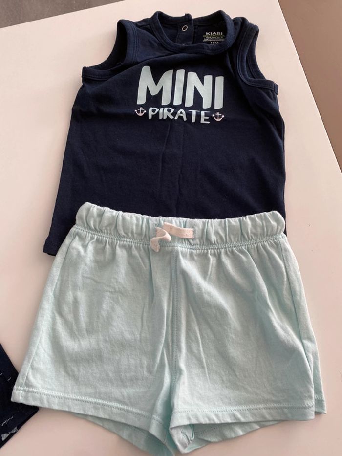 Lot deux ensembles shorts débardeurs - photo numéro 10