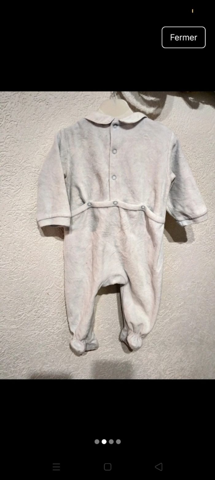 Pyjama mixte Cyrillus 9 mois - photo numéro 2