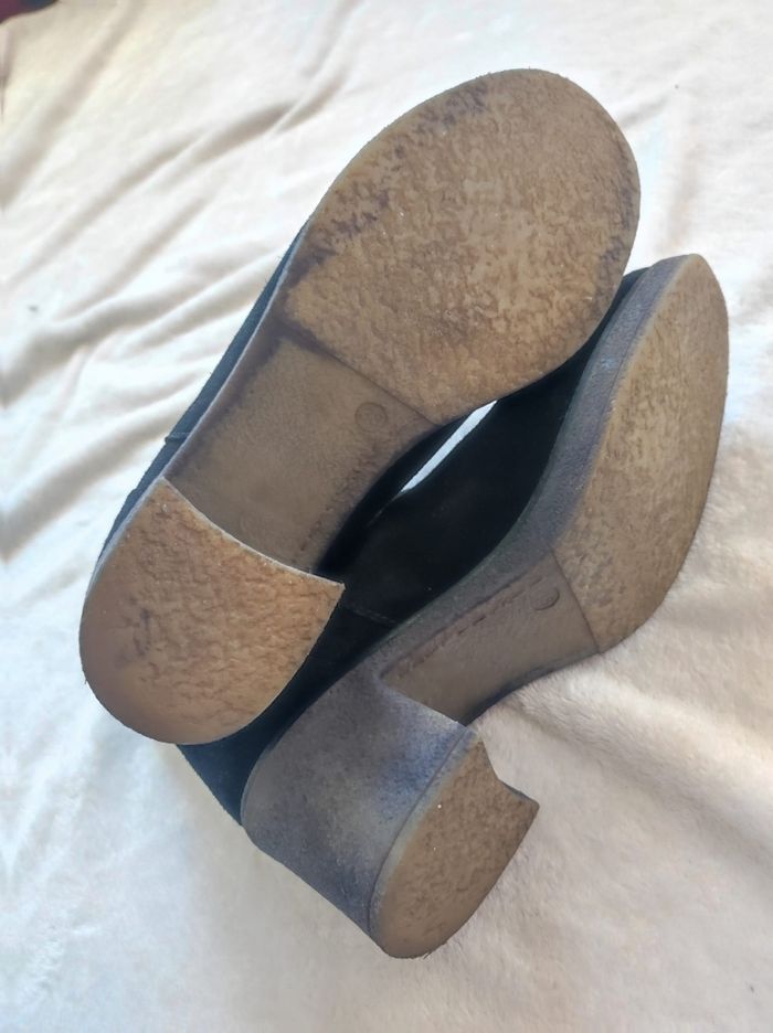 Bottines cuir noire taille 38 - photo numéro 8