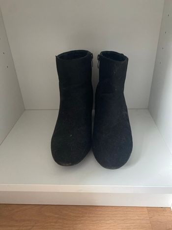 Bottines noir à talons 