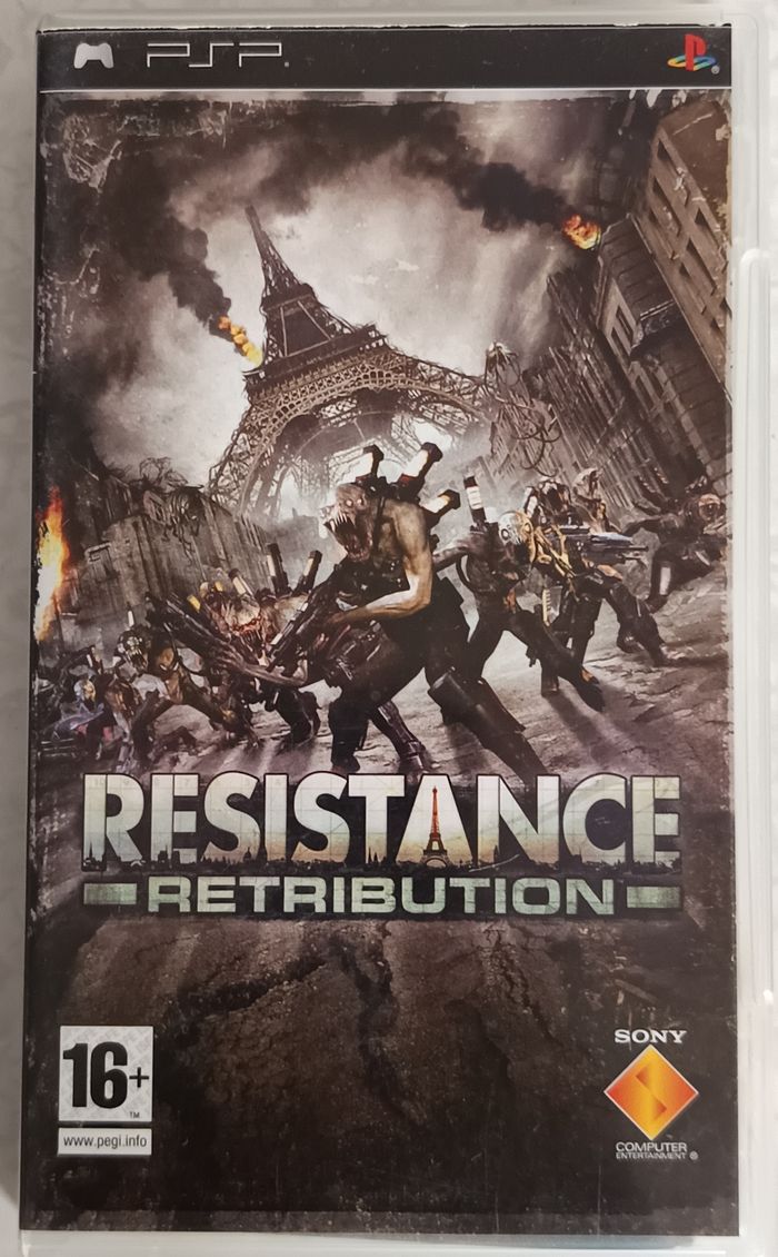 Resistance Retribution PSP Notice incluse PAL FR Sony Playstation Portable