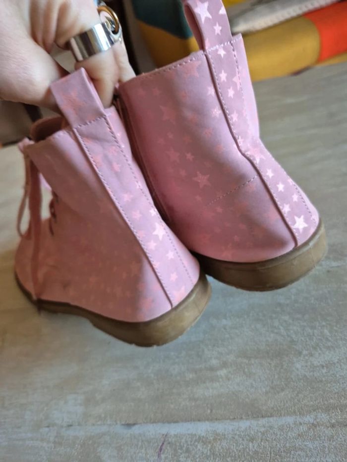 Petite bottines motif etoile - photo numéro 7