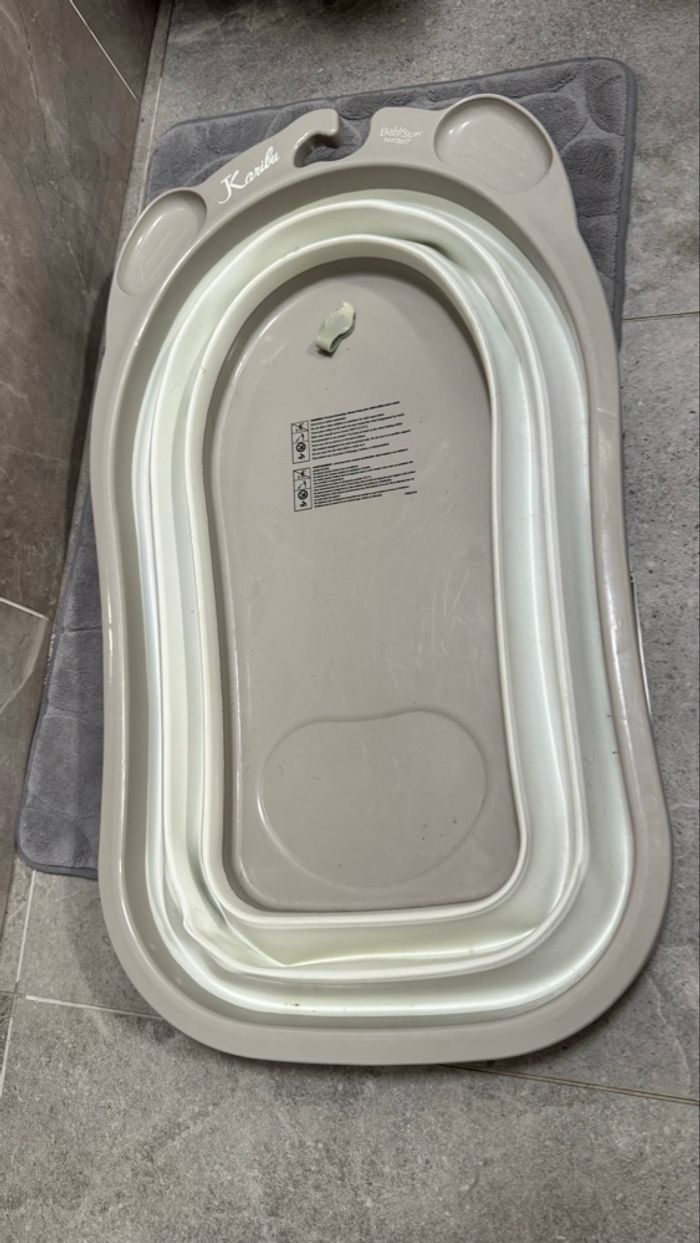Babysun Baignoire Bébé, Pliable Ultra Compacte - photo numéro 2