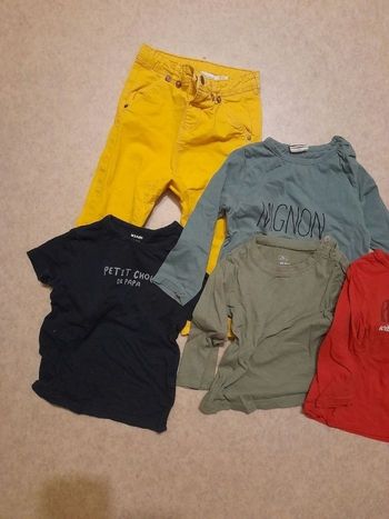 Lot vêtements garçon