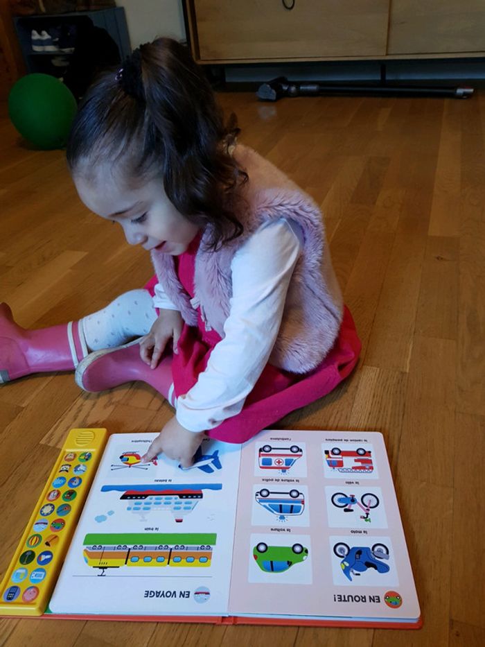 Robe velours rose GAP 3 ans - photo numéro 5