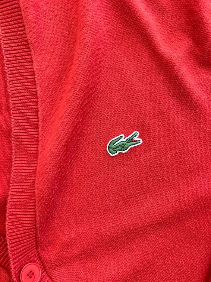 Pull Lacoste homme gilet Lacoste homme cardigan homme Lacoste taille 6 taille L taille XL - photo numéro 5