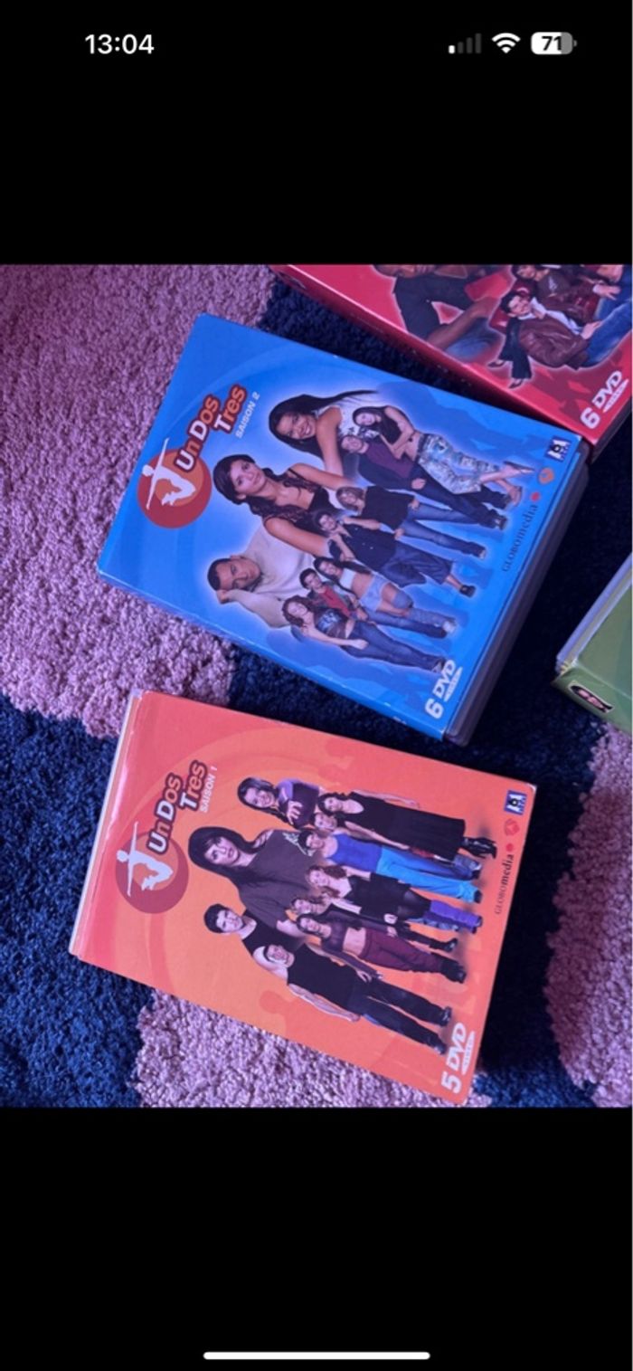Coffret un dos très saison 1 à 6 - photo numéro 2