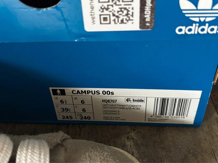 Basket adidas campus 00s grise taille 40 - photo numéro 8
