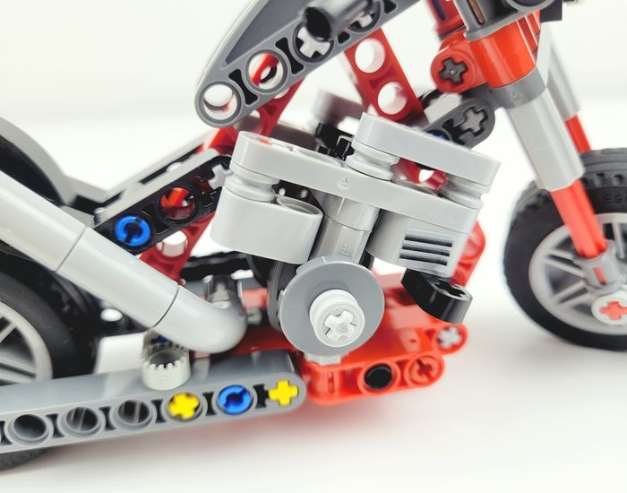 Moto Lego Technic - rèf. 42132 - photo numéro 7