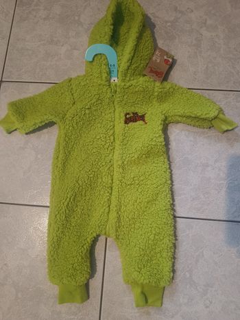 Combi Grinch 6/9 mois 74 cm