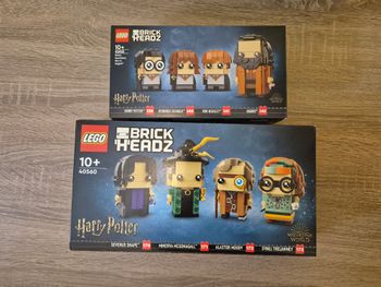 Lot de 2 Boites de Lego 40560 Brick Headz Harry Potter Professeurs Poudlard + 40495 Hermione Granger