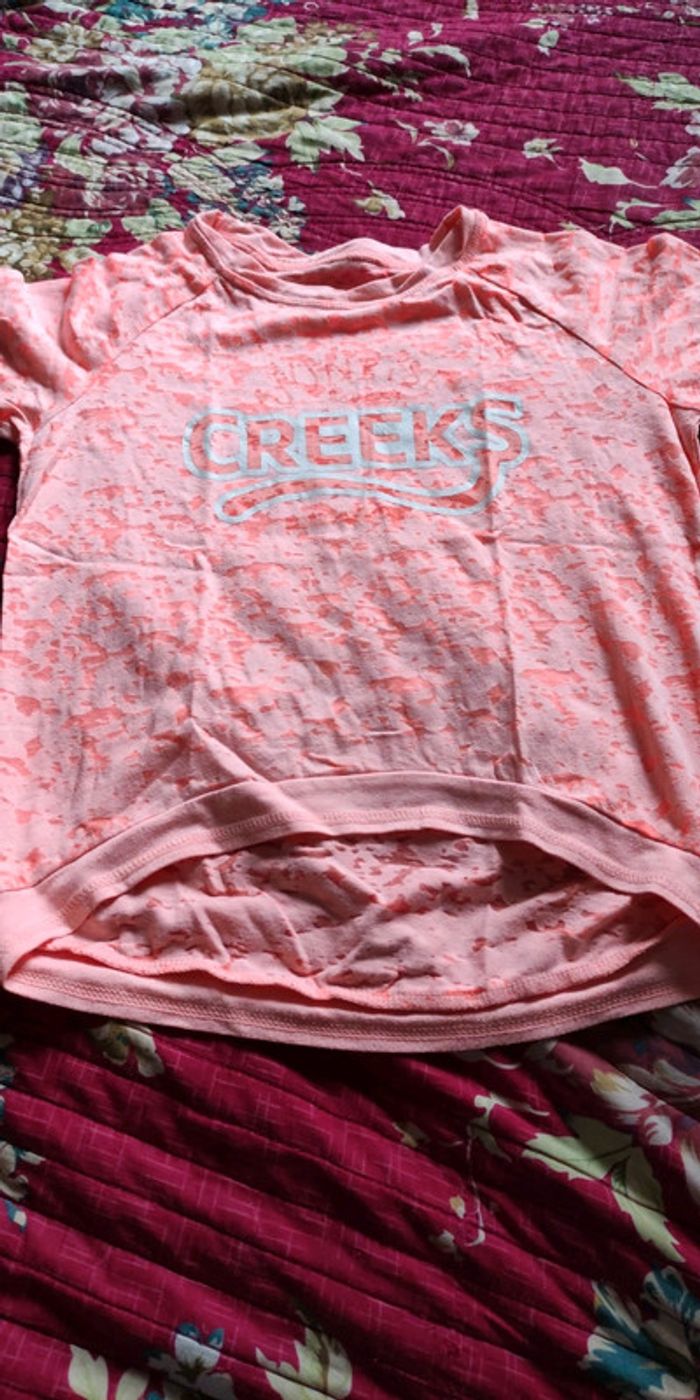 Tee shirt creeks 12 ans