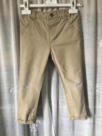 Pantalon chinos beige 3 ans Kiabi