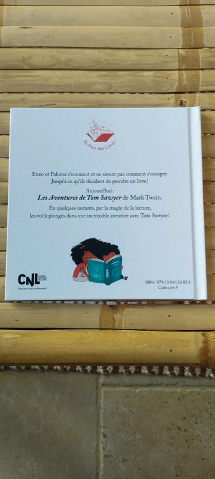 Livre Une aventure avec Tom Sawyer - photo numéro 2