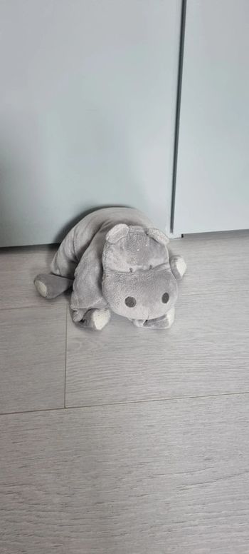 Peluche oreiller hippopotame