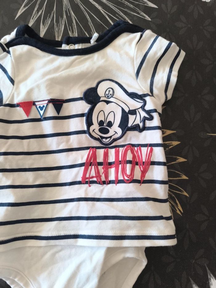 Body teeshirt Mickey - photo numéro 3