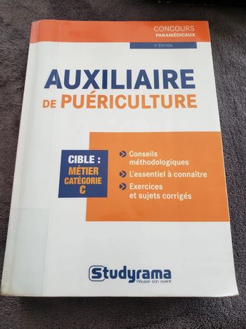 Concours paramédicaux 2ème édition Auxiliaire de puériculture