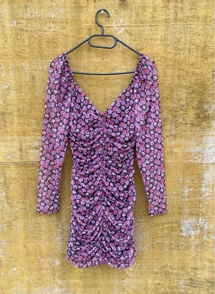 Robe en tulle fleurie Lefties - photo numéro 3