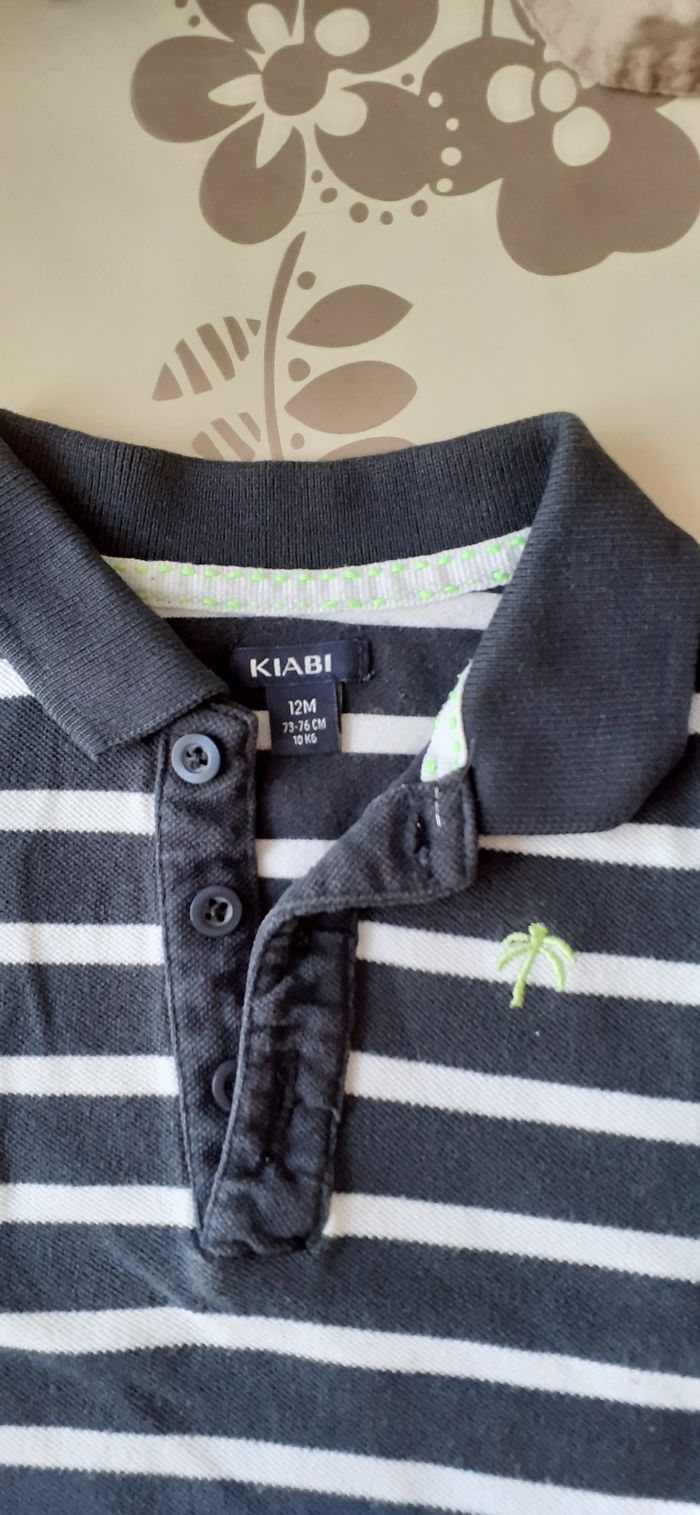 Polo MC bébé garçon 12 mois - photo numéro 2