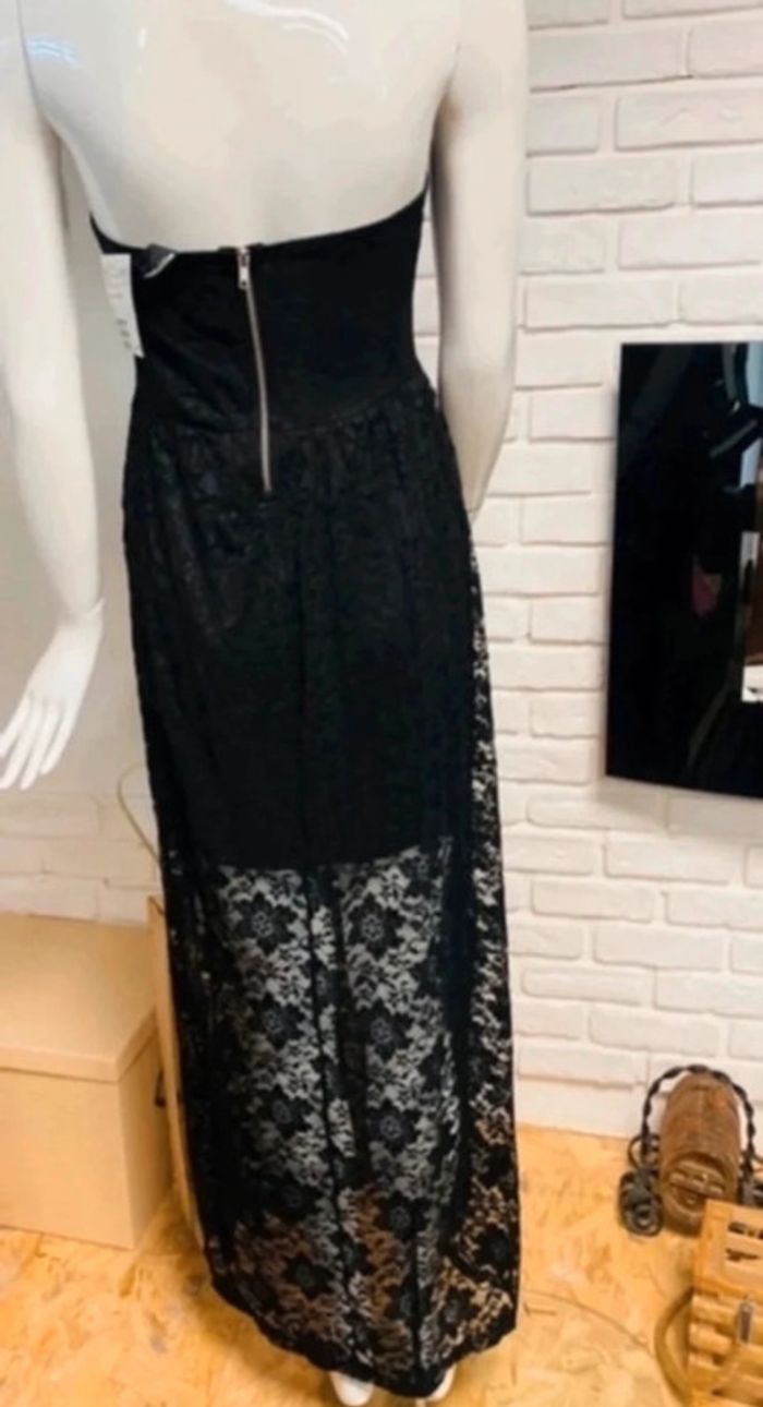 Robe longue le dentelle neuve H&M taille M - photo numéro 7