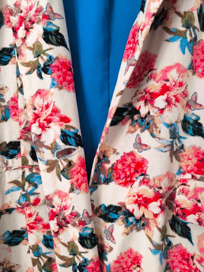 Blazer fleuri 40 - photo numéro 5