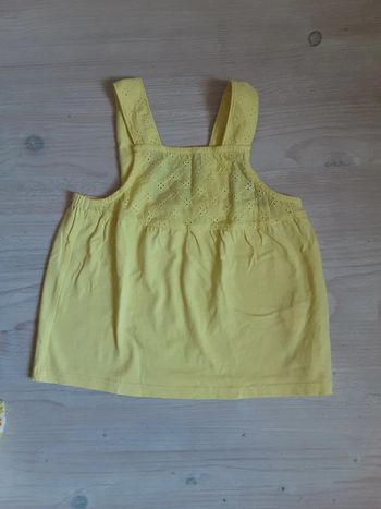 Débardeur brodé T. 2 ans neuf