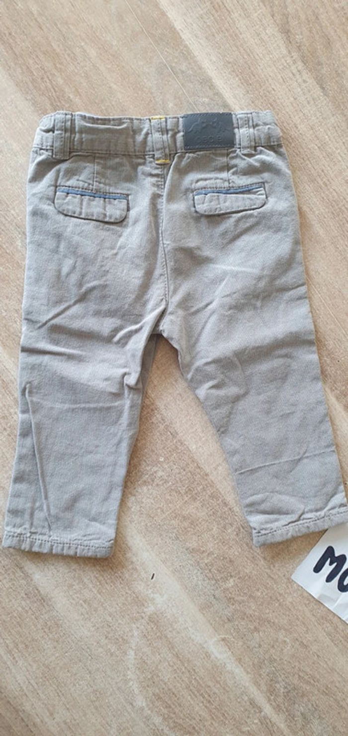 Pantalon 12mois garçon 74cm Obaïbi - photo numéro 3