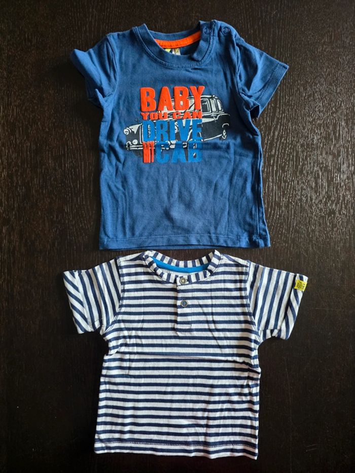 Lot de 8 tee-shirts en 6 mois - photo numéro 5