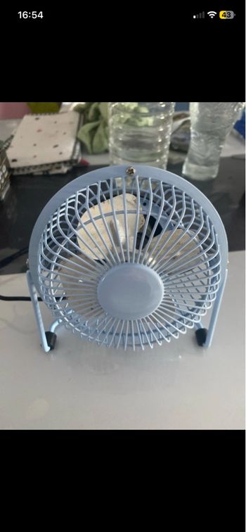 Ventilateur avec câble usb