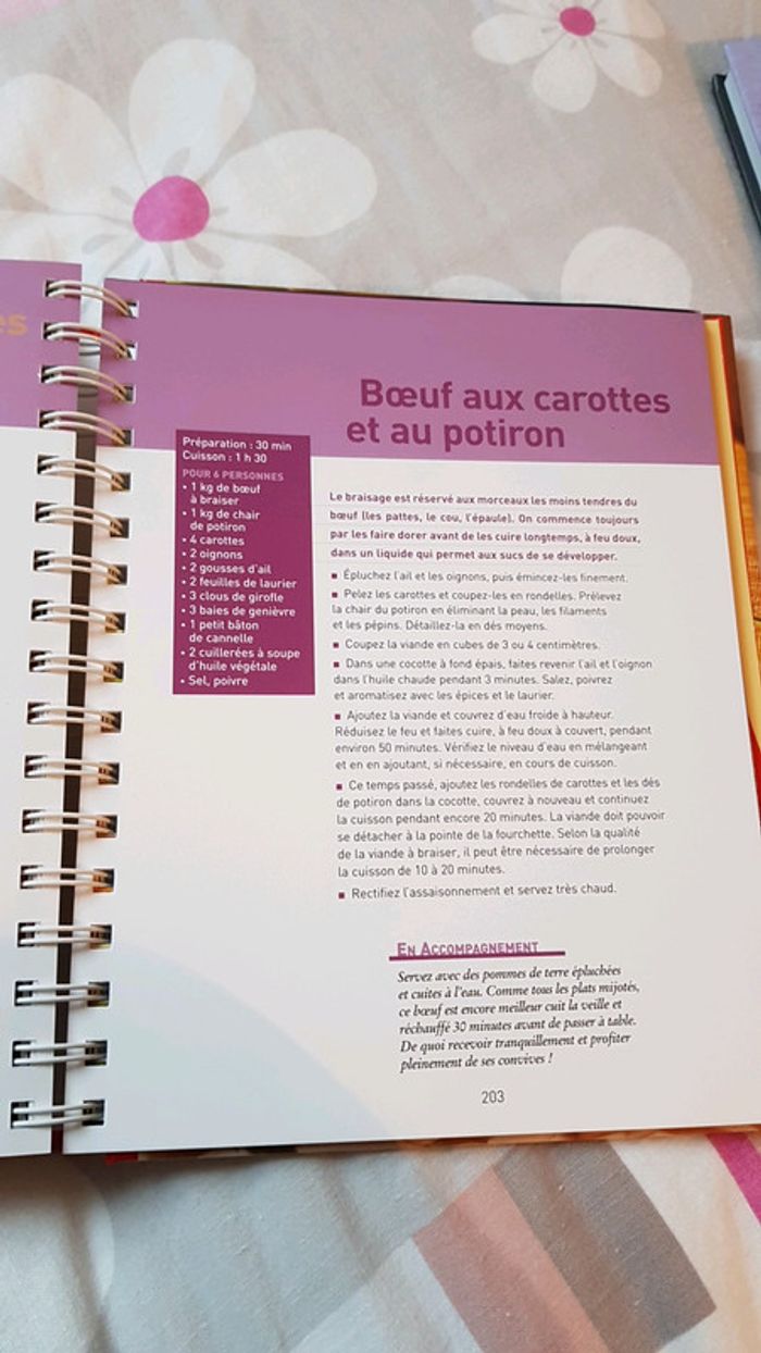 Livre 12 mois en cuisine - photo numéro 3
