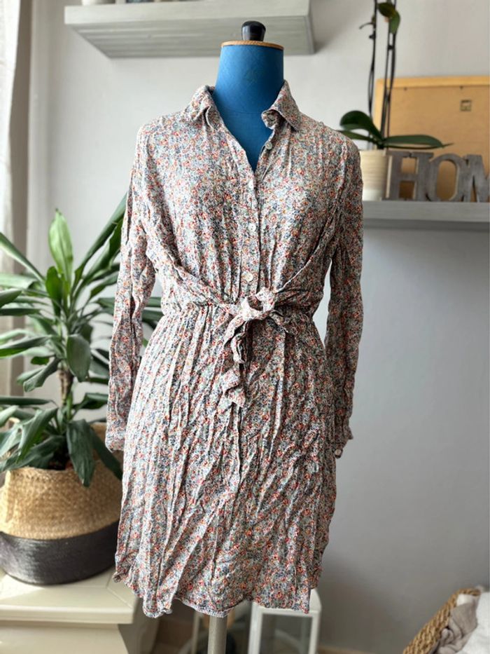 Robe Androméde - à motif fleuris - taille S/36 - en très bon état