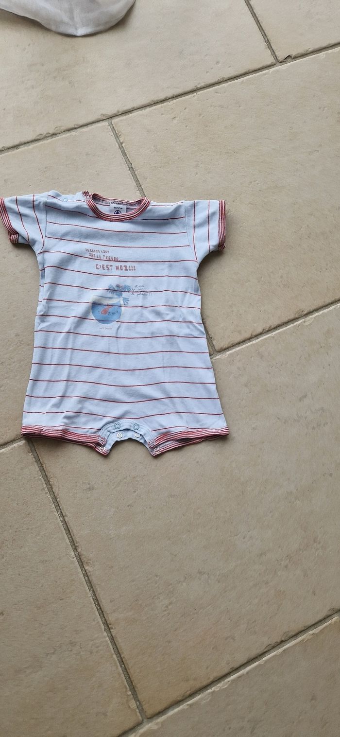 Barboteuse petit bateau