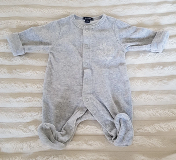 Pyjama velours mixte 0 mois